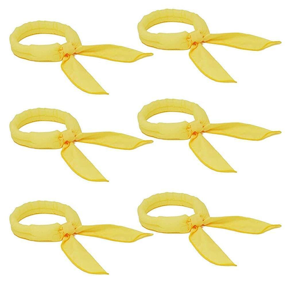 9498 Cooling Scarf, Pack of 6, Wrap Soaked Tie, Head to Instantly Chill